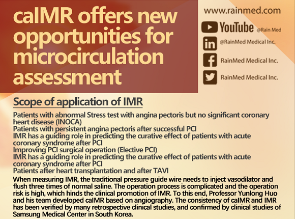 caIMR offers new opportunities for microcirculation assessment